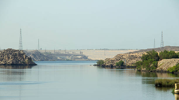 Vysoká přehrada - Pohled na přehradu z lodi